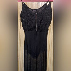 Xs fashionnova mesh see through dress